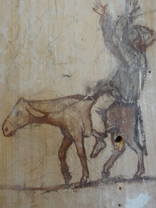 Auberge De M Ganne Musée De Barbizon Vue Sur Lun Des