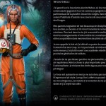 Mon profil/mon identité de personnage Stars Wars : Twi'Lek femelle, résultat du test obtenu après avoir répondu aux questionnaires de l'exposition