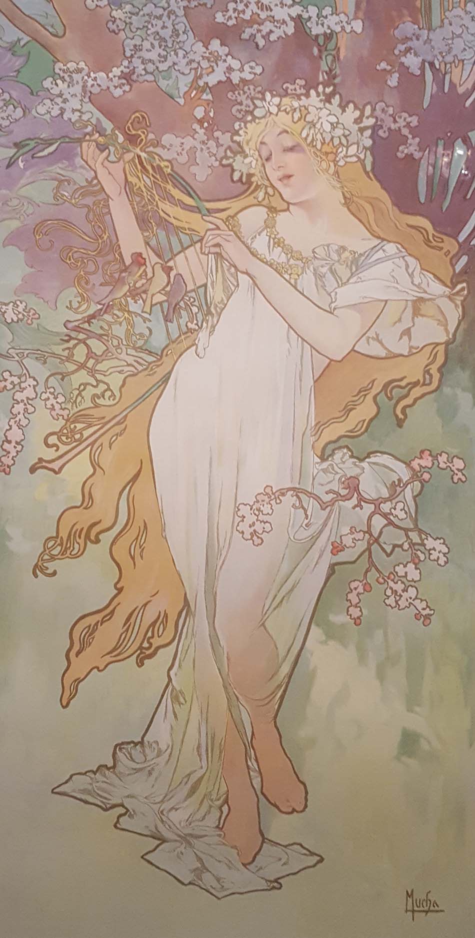 Mucha, Alphonse - CPM- Alphonse MUCHA - Art Nouveau - LA PEINTURE